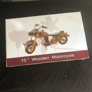 DAFU CRAFTS 木製　ウッド　バイク　消防車　車 DAFU CRAFTS 木製 ミニカー 車 バイク オートバイ 飛行機 模型